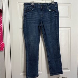 Loft Jeans Women's medium blue straight leg Jeans